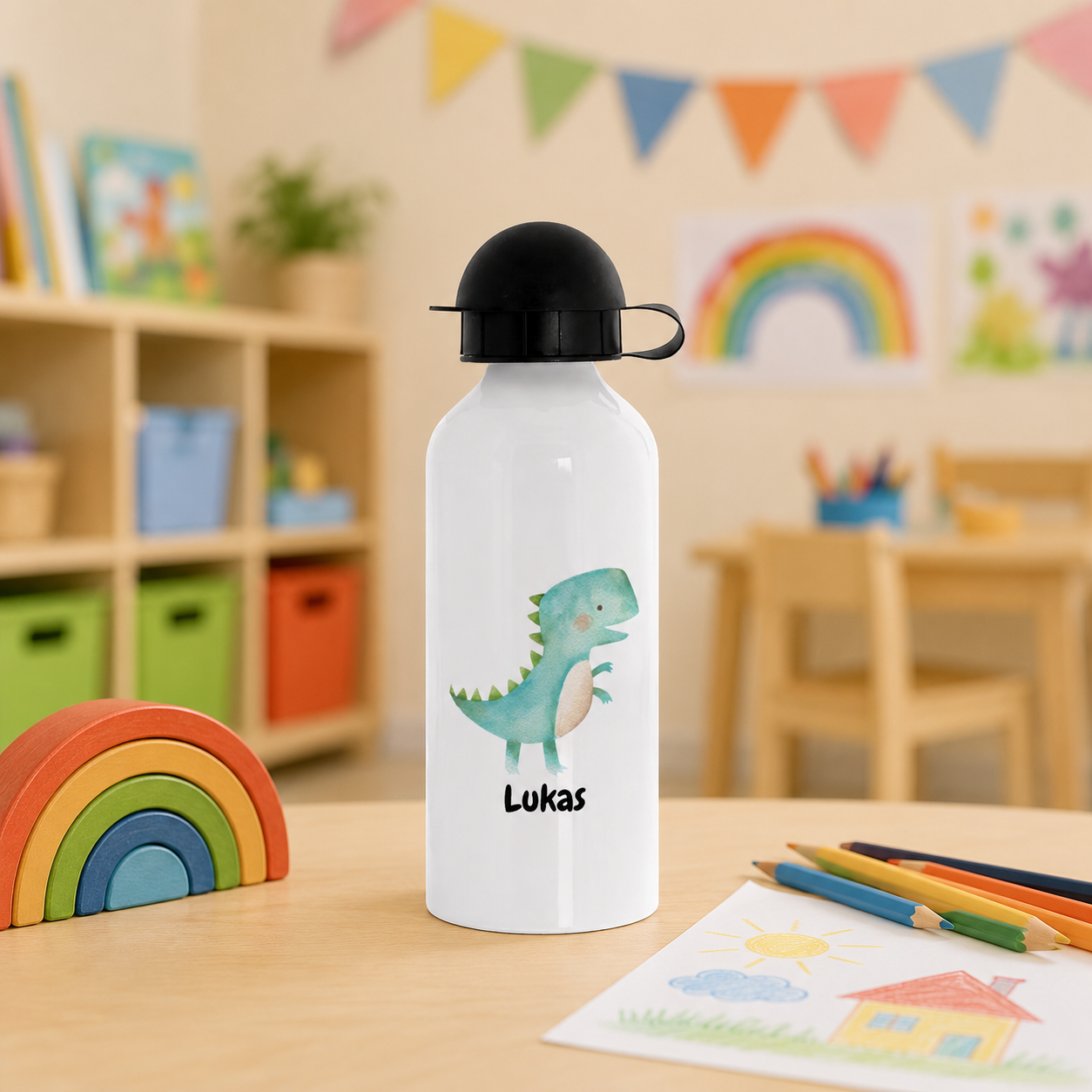 Aluminium Trinkflasche mit individuellem Druck