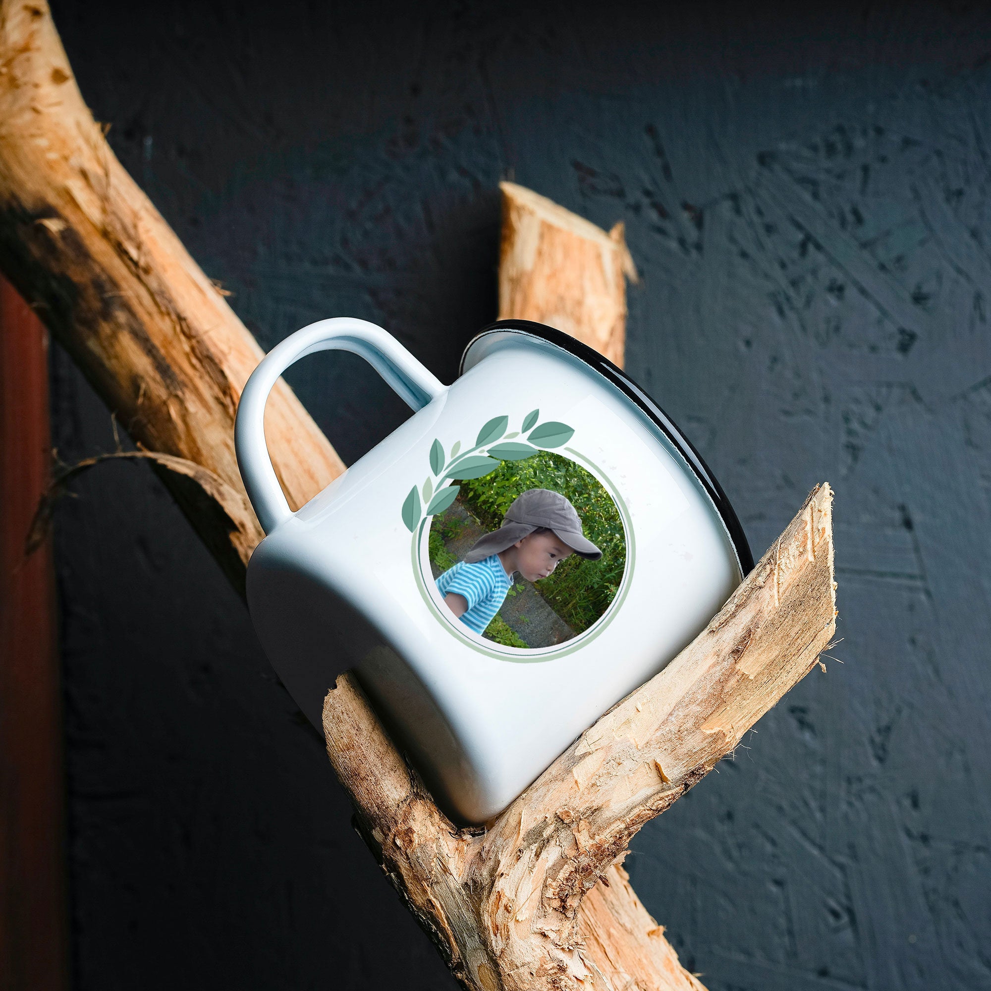 Emaille-Tasse mit Kindermotiv & individuellem Druck - kinder-druckerei.de