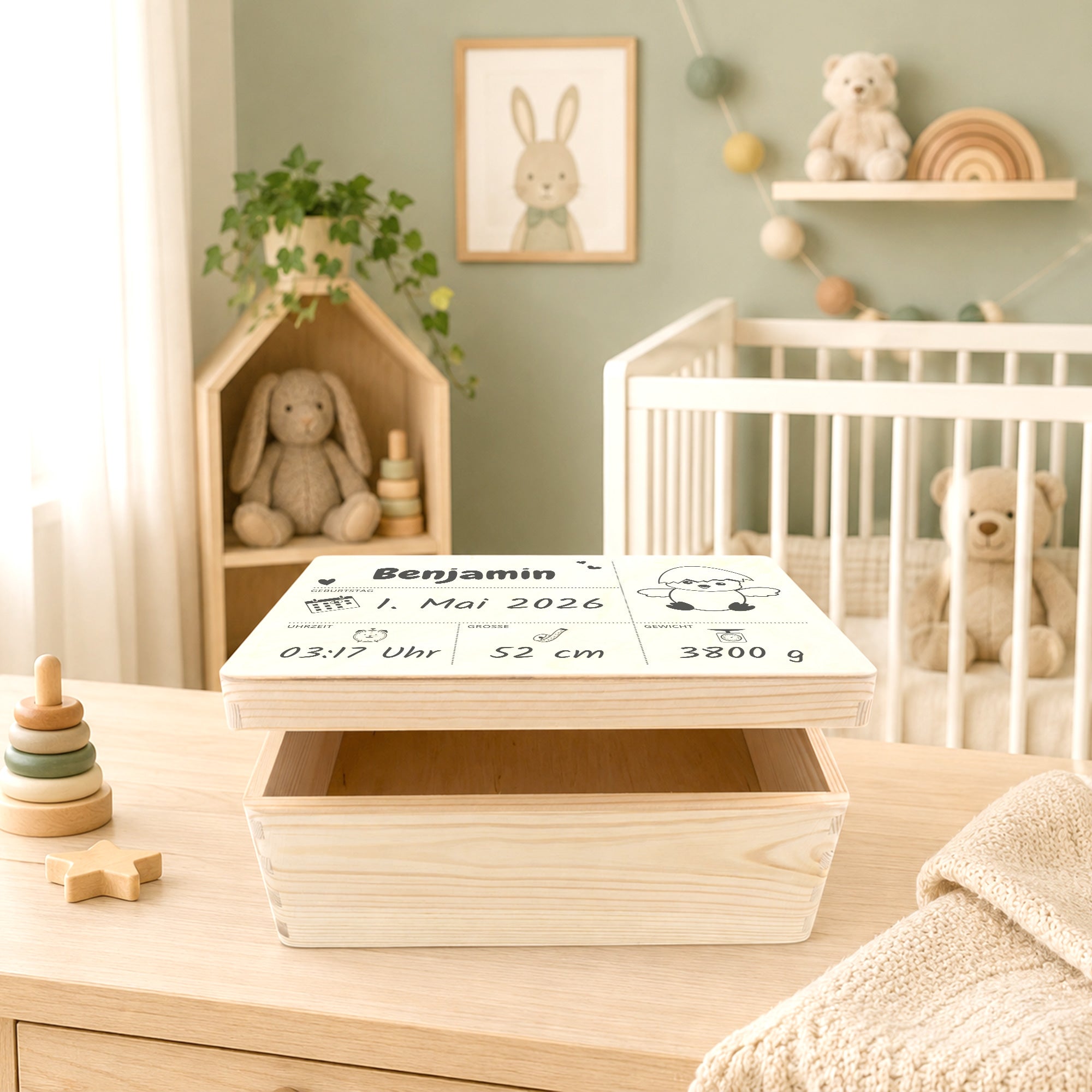 Bâtonnets de glace en bois, étiquettes de plantes, bâtons de bricolage avec gravure personnalisée (10 pièces)