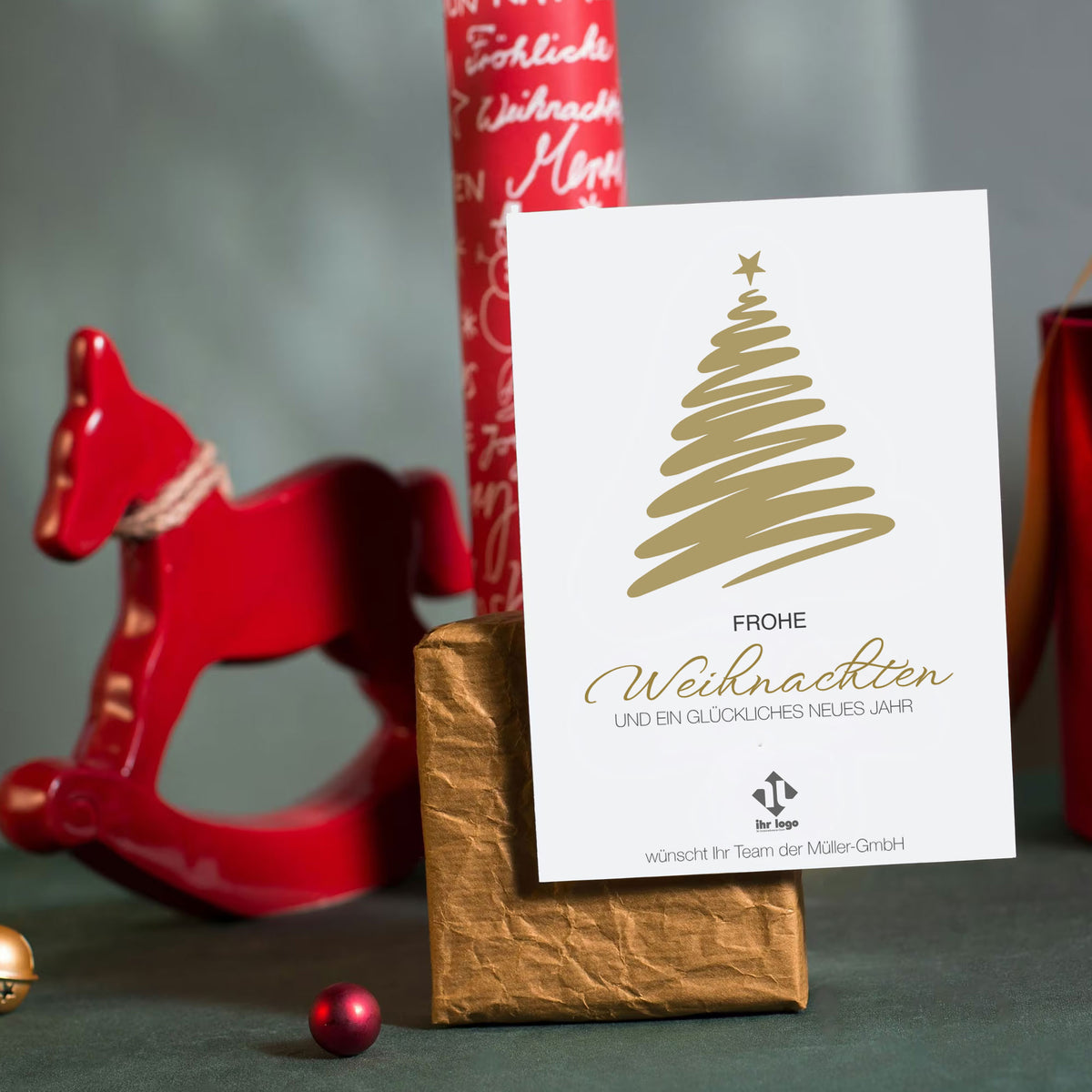 Colognecards Pop-Up Card Reindeer