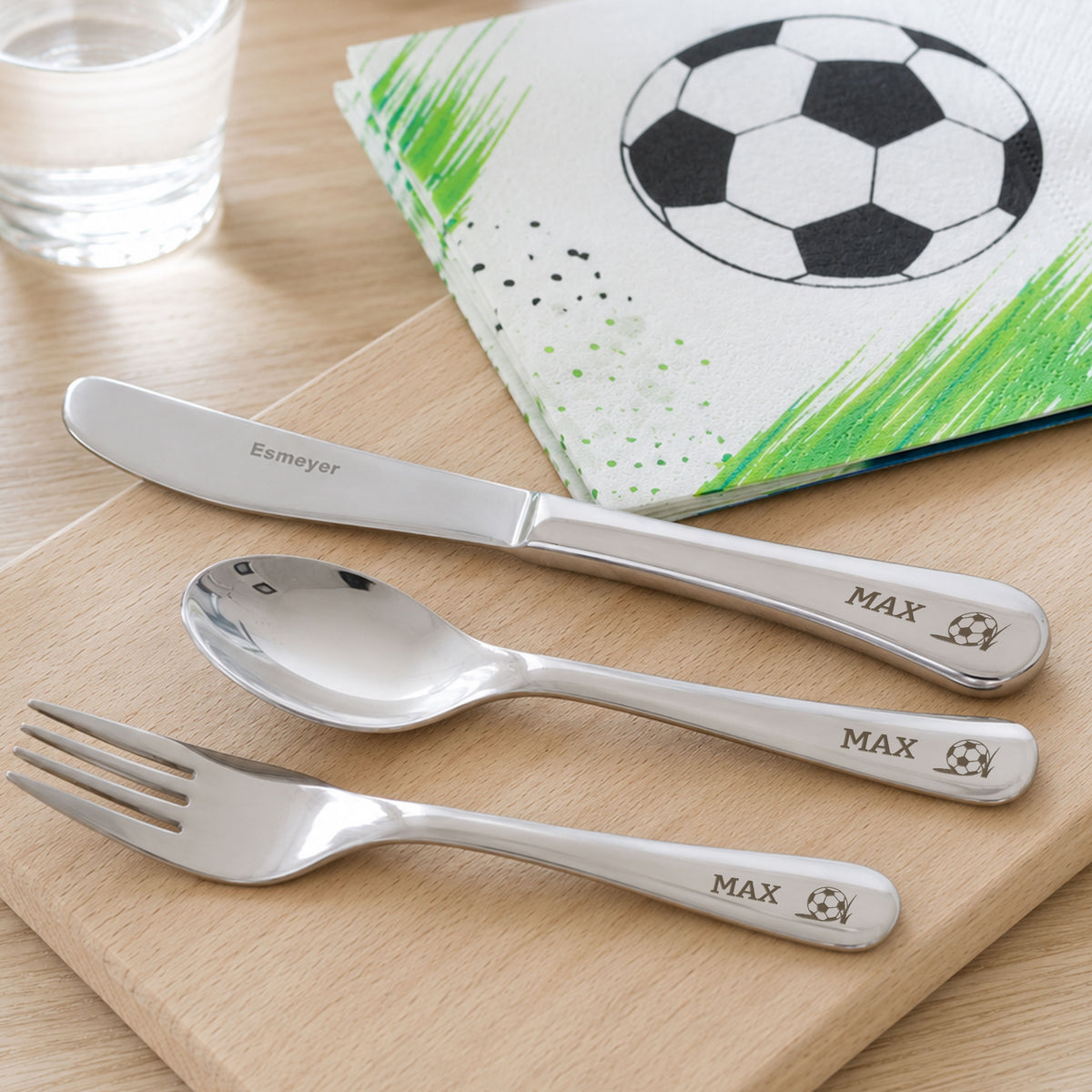 Children's Cutlery Set 3-Piece with Individual Engraving
