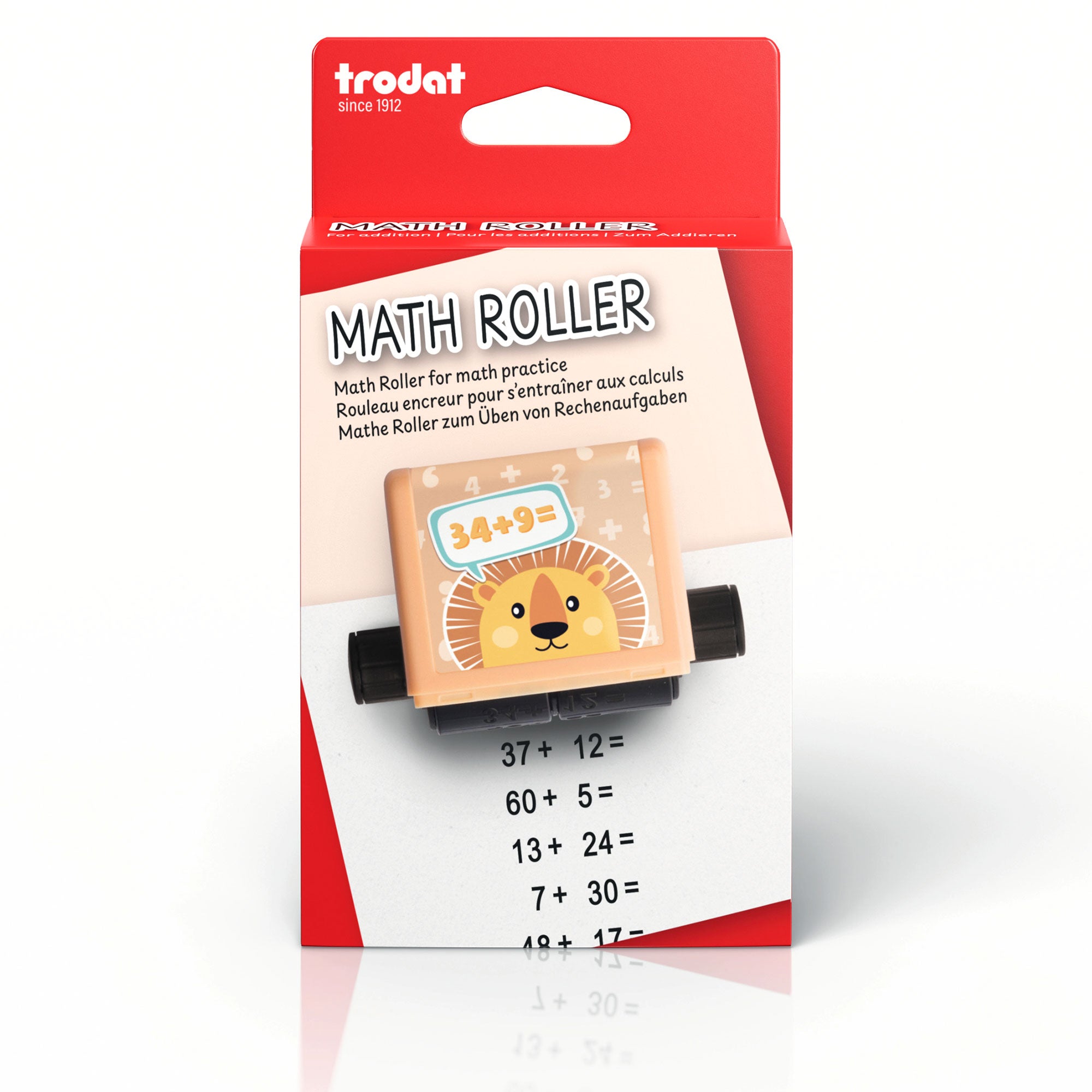 Trodat Little Dots Rechenrally™ Rolling Stamp Multiplication Math