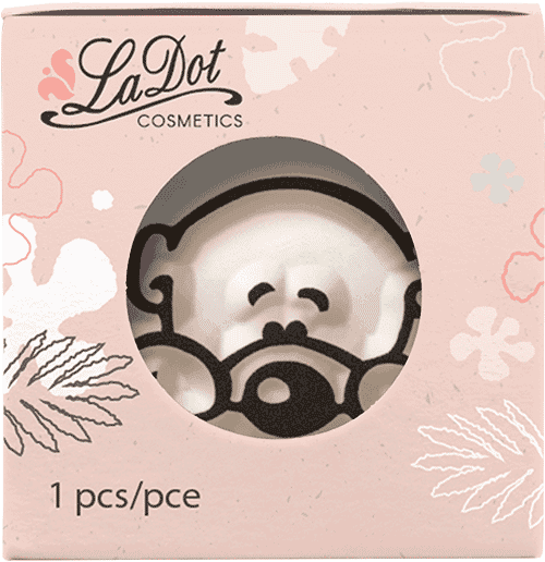 LaDot Stein - "Bär" (1,5 x 1,5 cm) - Temporärer Tattoo Stempel