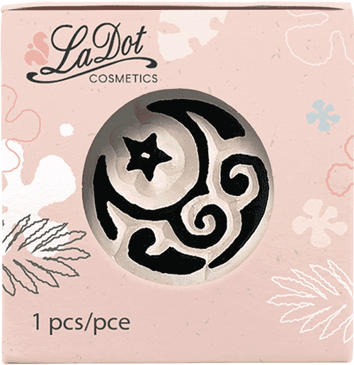 LaDot Stein "Mond" (1,5 x 1,5 cm) - Temporärer Tattoo Stempel