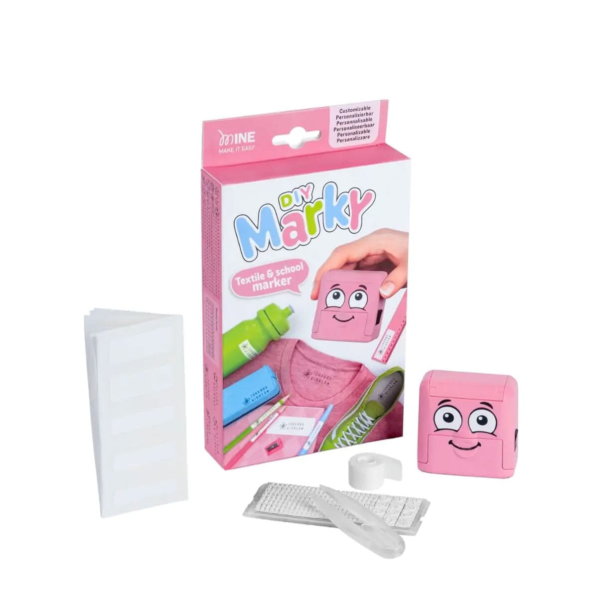 Colop Markierstempel-Set DIY Marky (3 Zeilen - 38 x 14 mm)