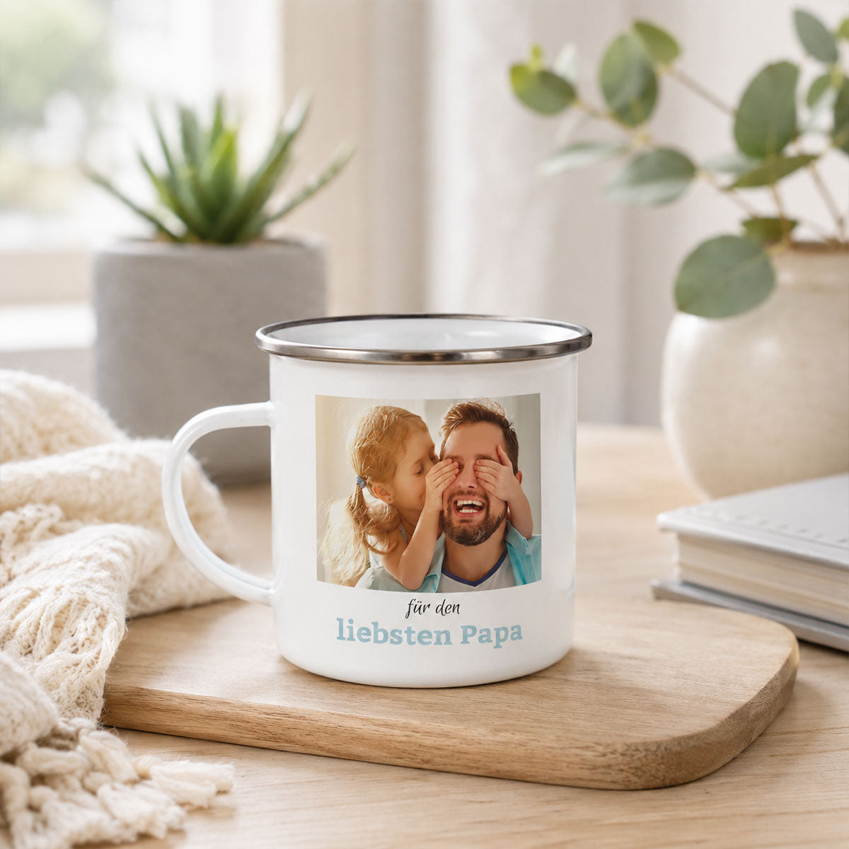 Personalized Enamel Mug
