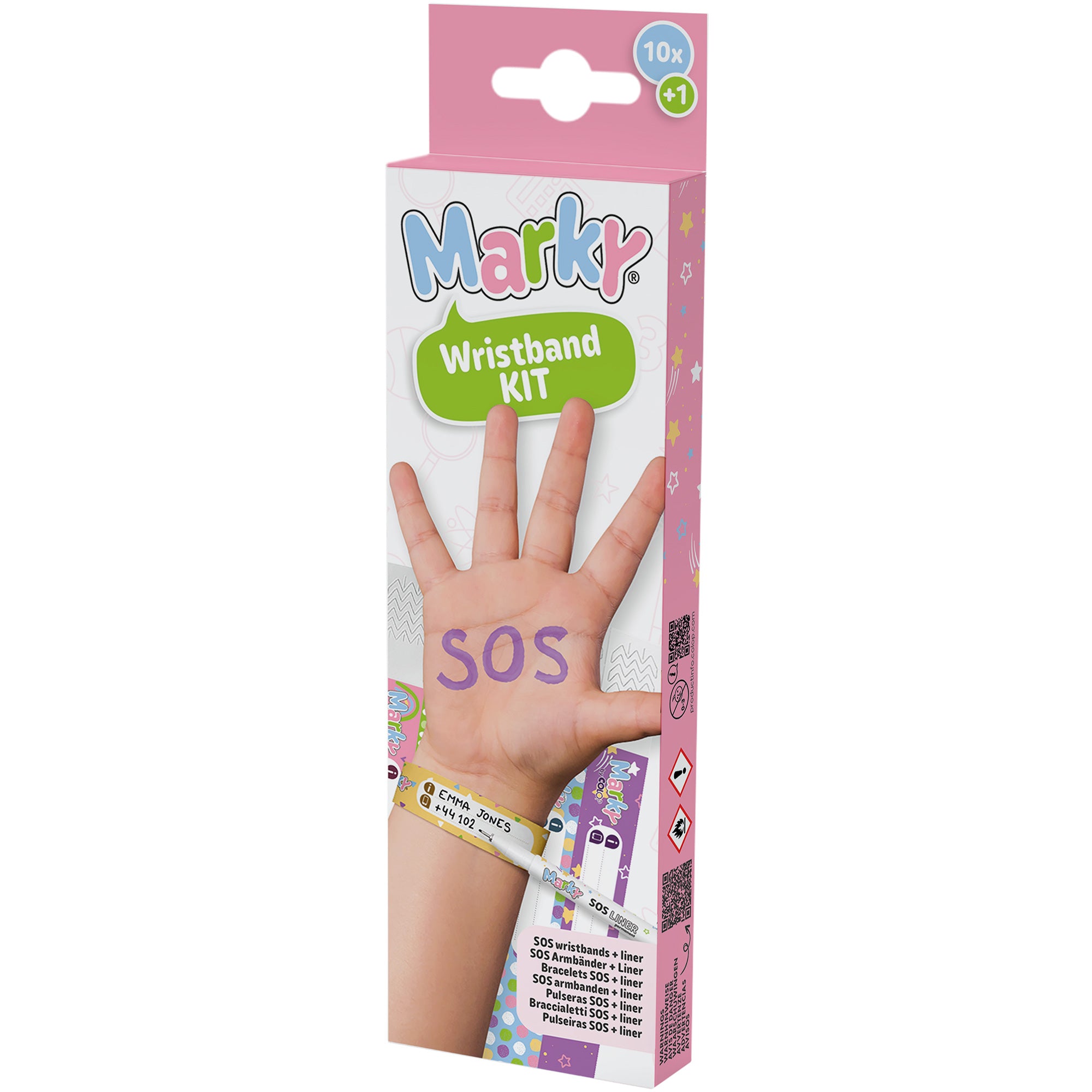 Colop Marky SOS Armbänder (20 Stück) - kinder-druckerei.de