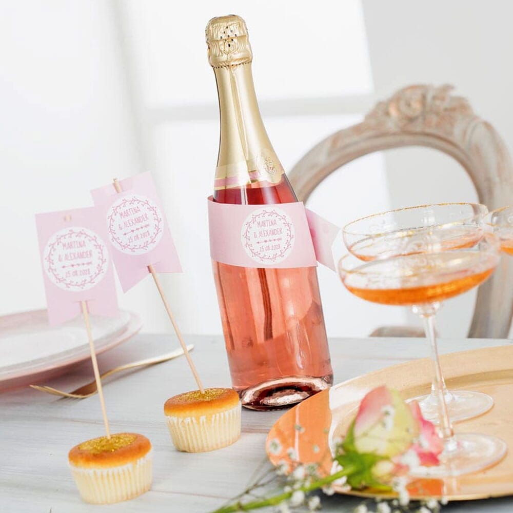 NIO Banderole Rose (310x55 mm - 10 Stück)