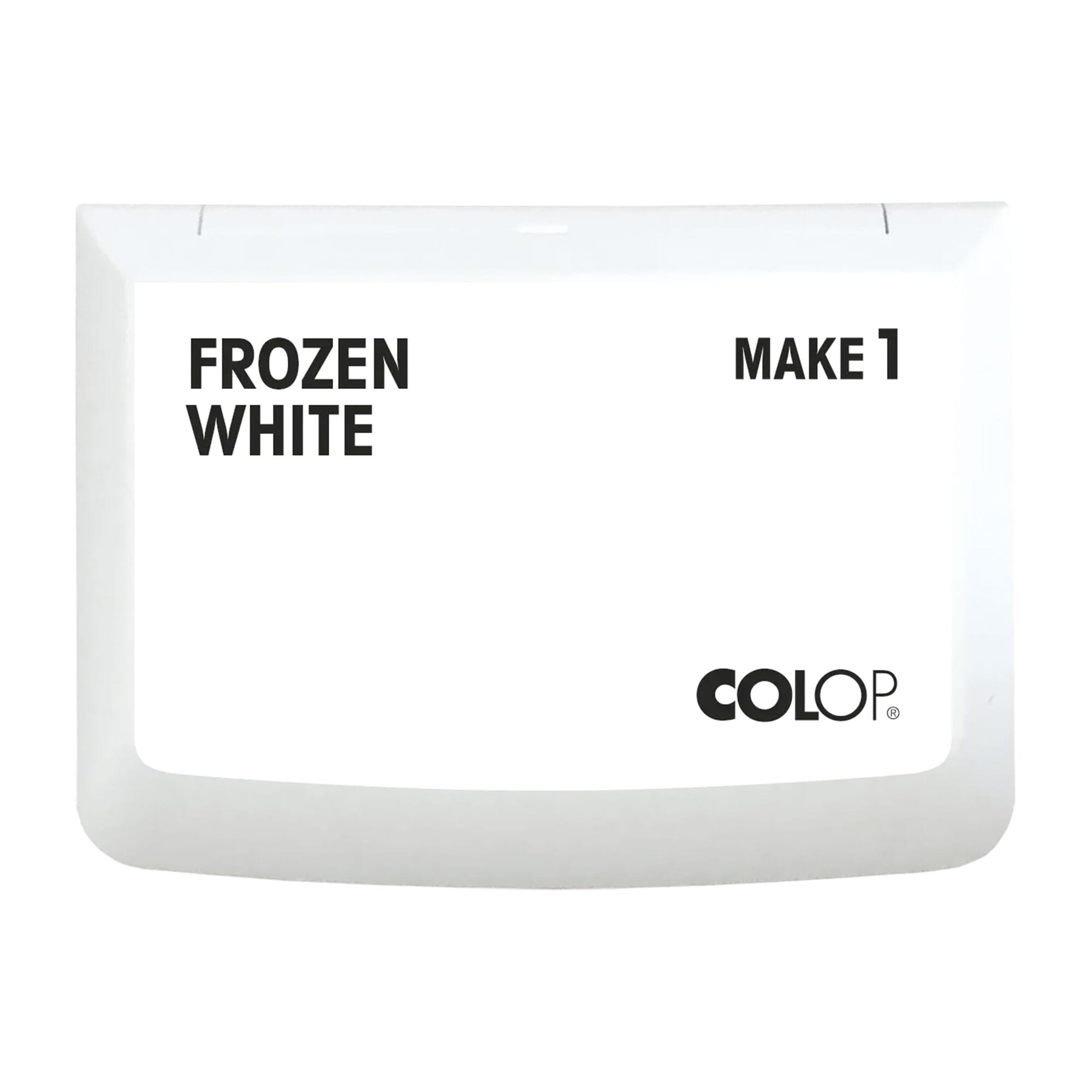 COLOP MAKE Stempelkissen weiß (frozen white)