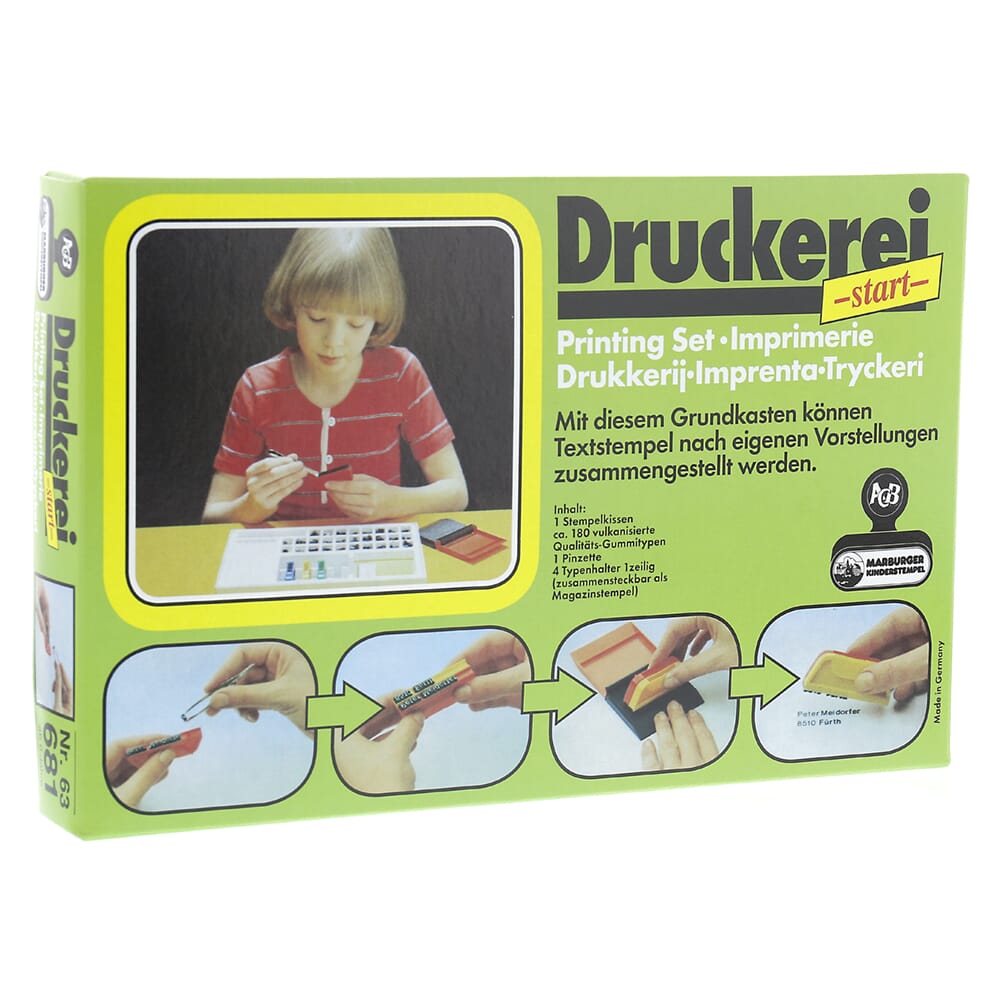 Kinderdruckerei - Start