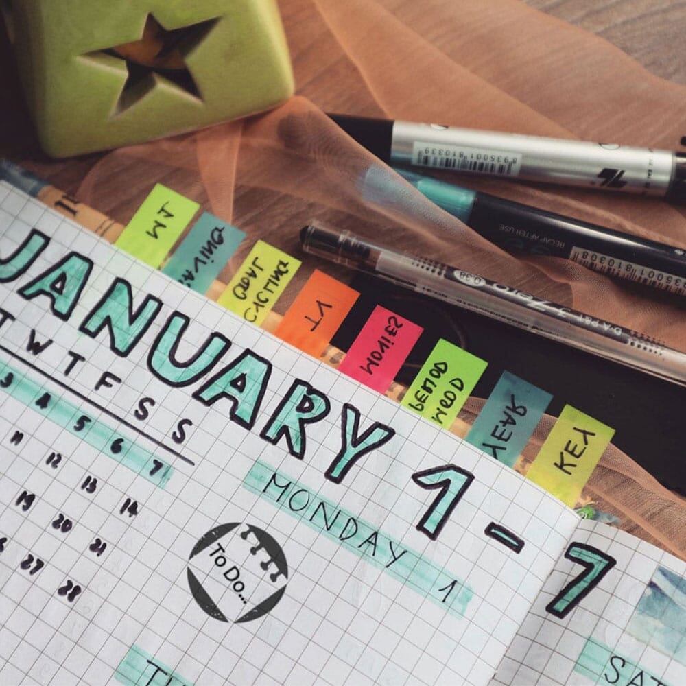 Little NIO Bullet Journal Stempelset