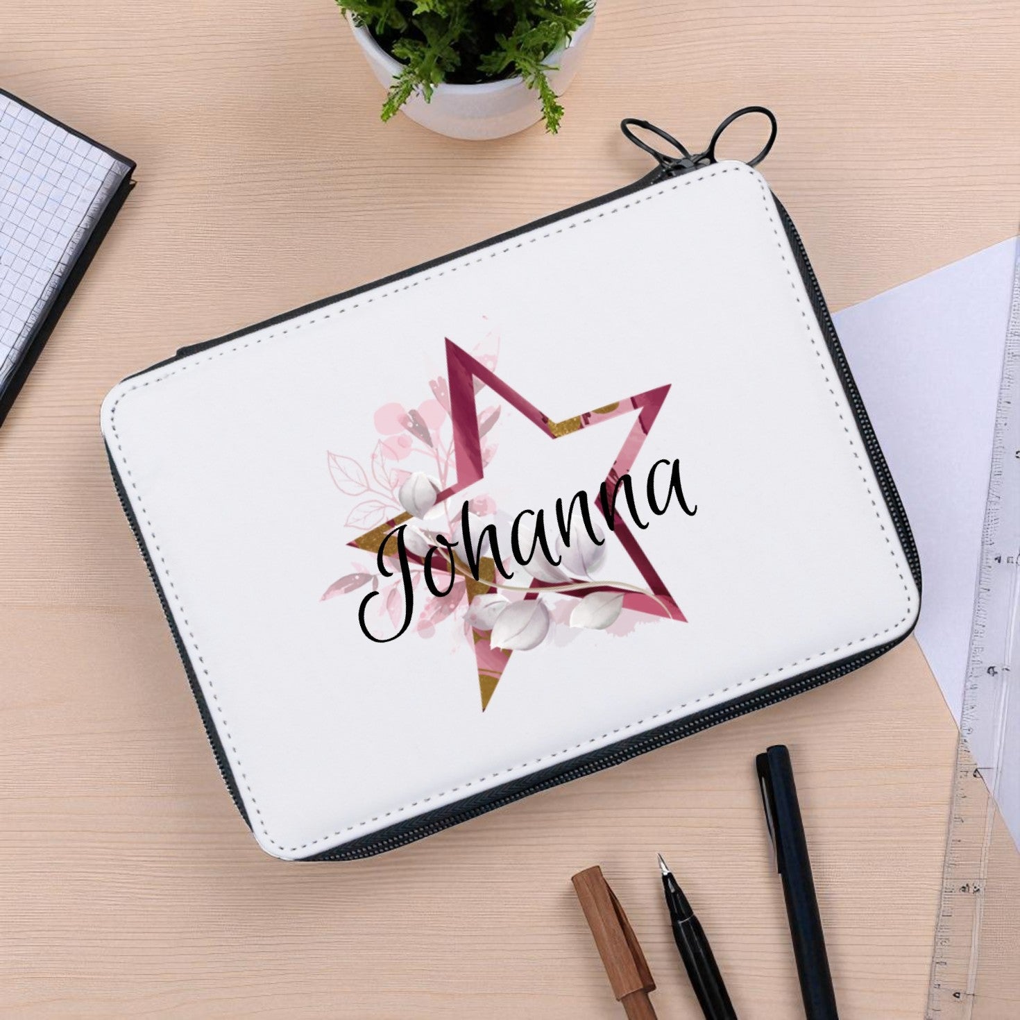 Personalisiertes Federmäppchen mit Wunschmotiv - kinder-druckerei.de