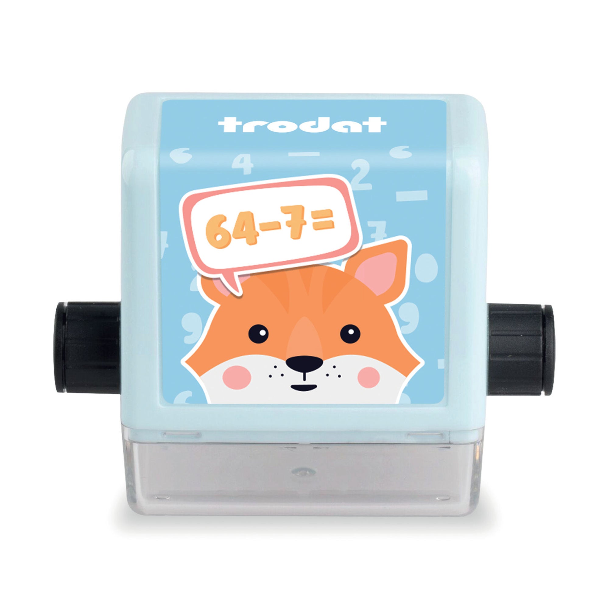 Trodat Little Dots Rechenrally™ Rolling Stamp Multiplication Math