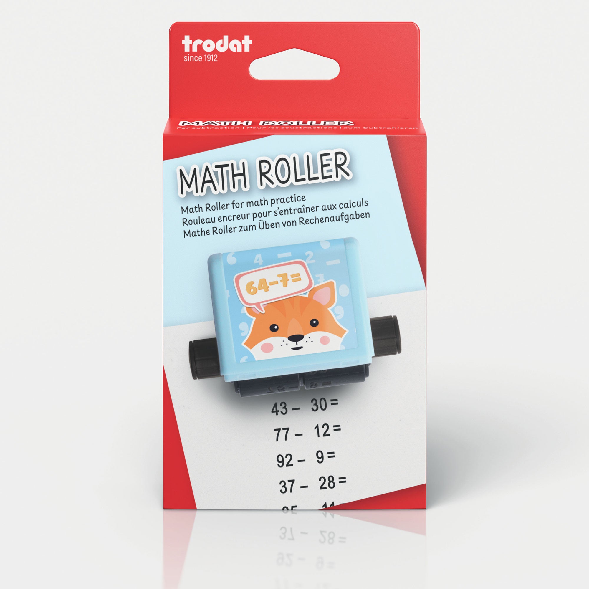 Trodat Little Dots Rechenrally™ Rolling Stamp Multiplication Math