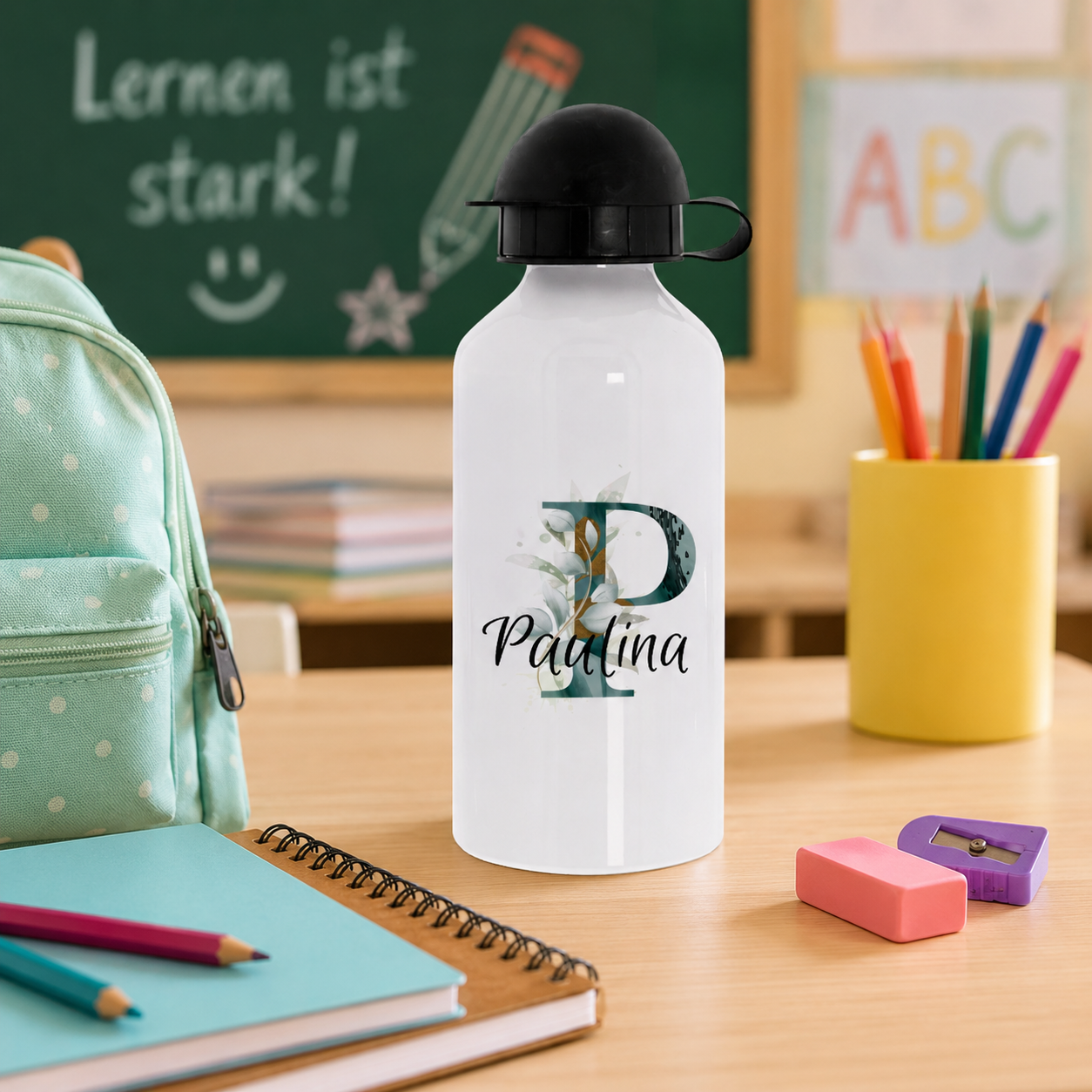 Aluminium Trinkflasche mit individuellem Druck