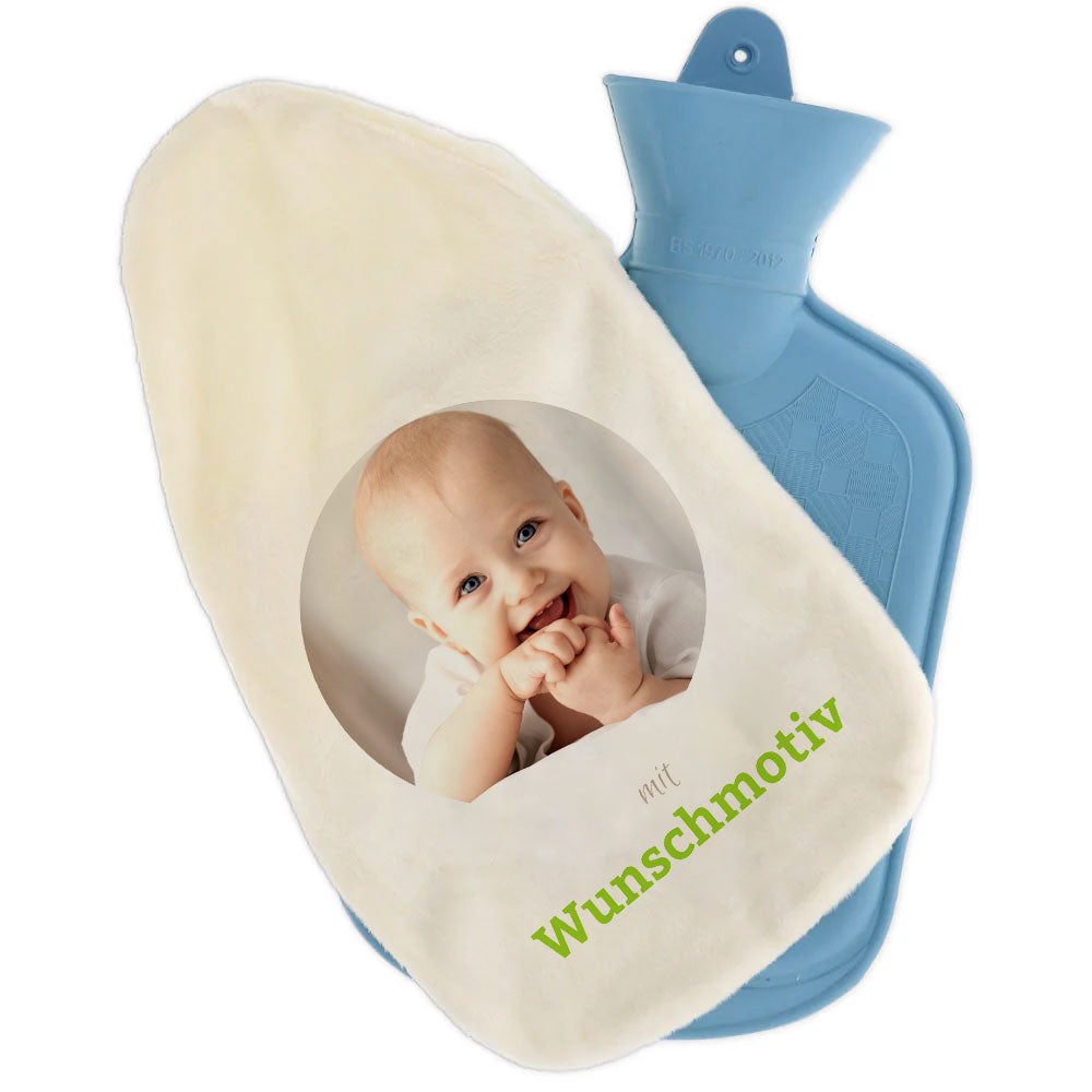 Personalisierte Wärmflasche mit Kindermotiv & Namen