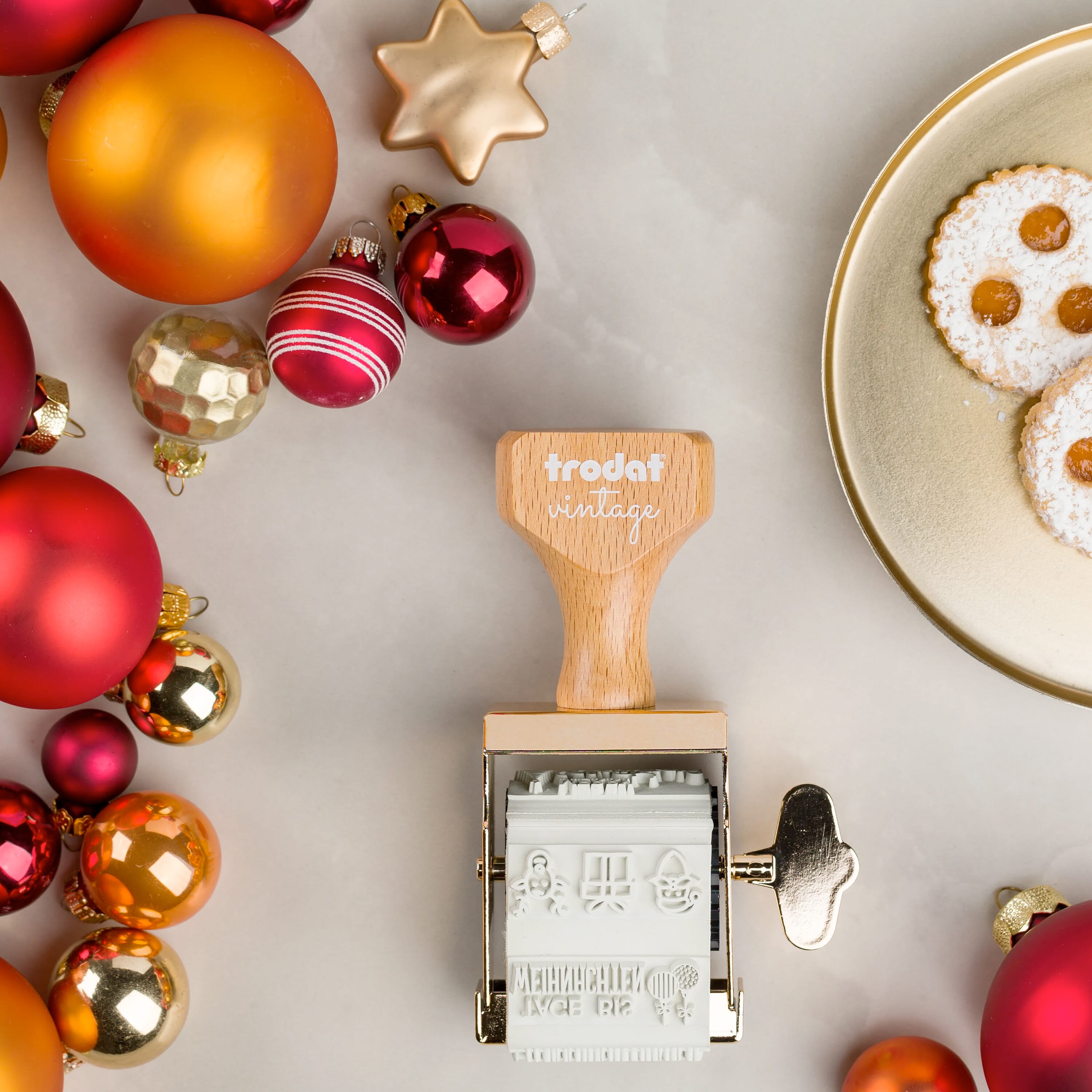 TRODAT Vintage Stempel Weihnachten "Winter Edition"