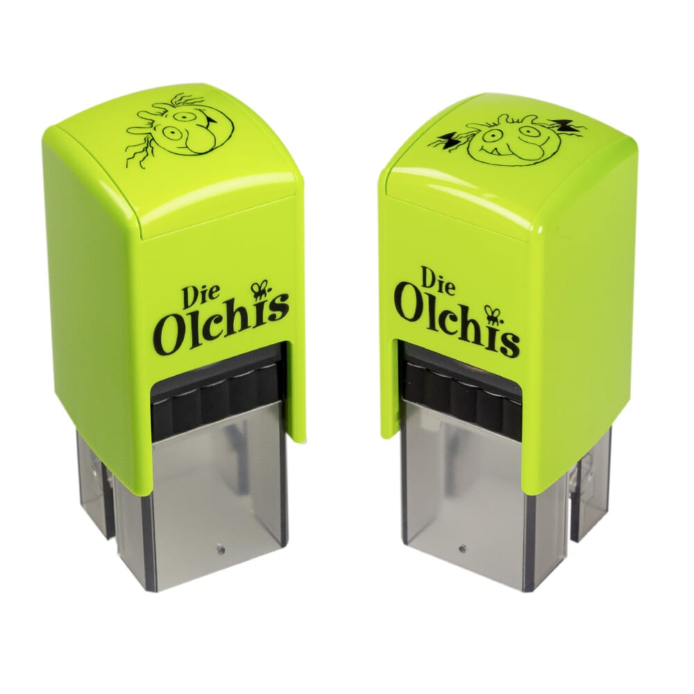 Die Olchis - Schmuddelpfoten-Stempel-Spiel