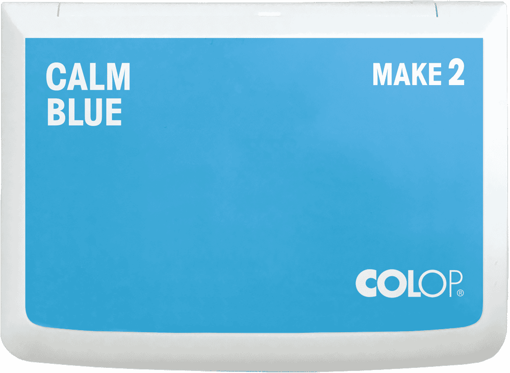 COLOP MAKE Stempelkissen hellblau (calm blue)