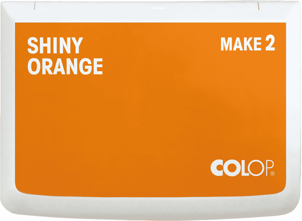 COLOP MAKE Stempelkissen orange (shiny orange)