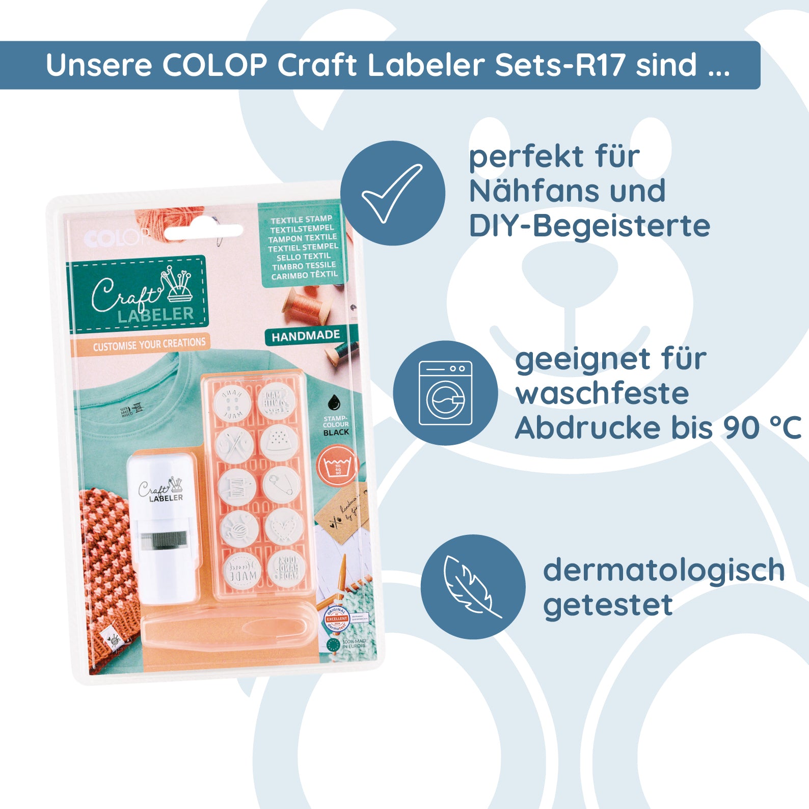 Colop Craft Labeler Set - R17
