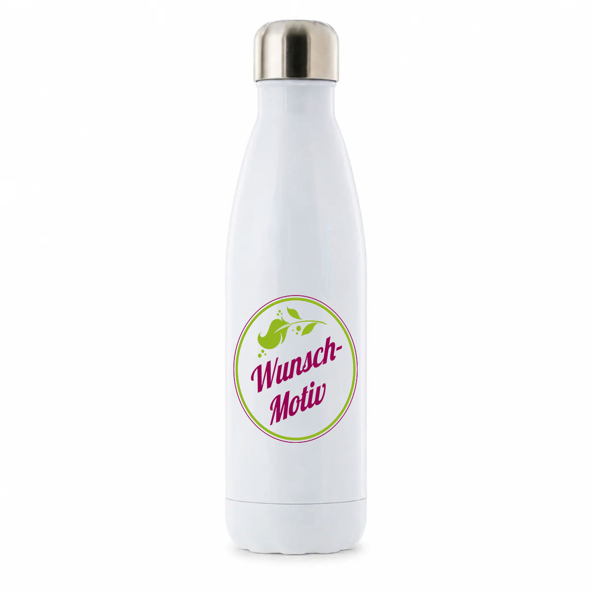 Thermosflasche / Isolierflasche aus Edelstahl mit individuellem Farbdruck