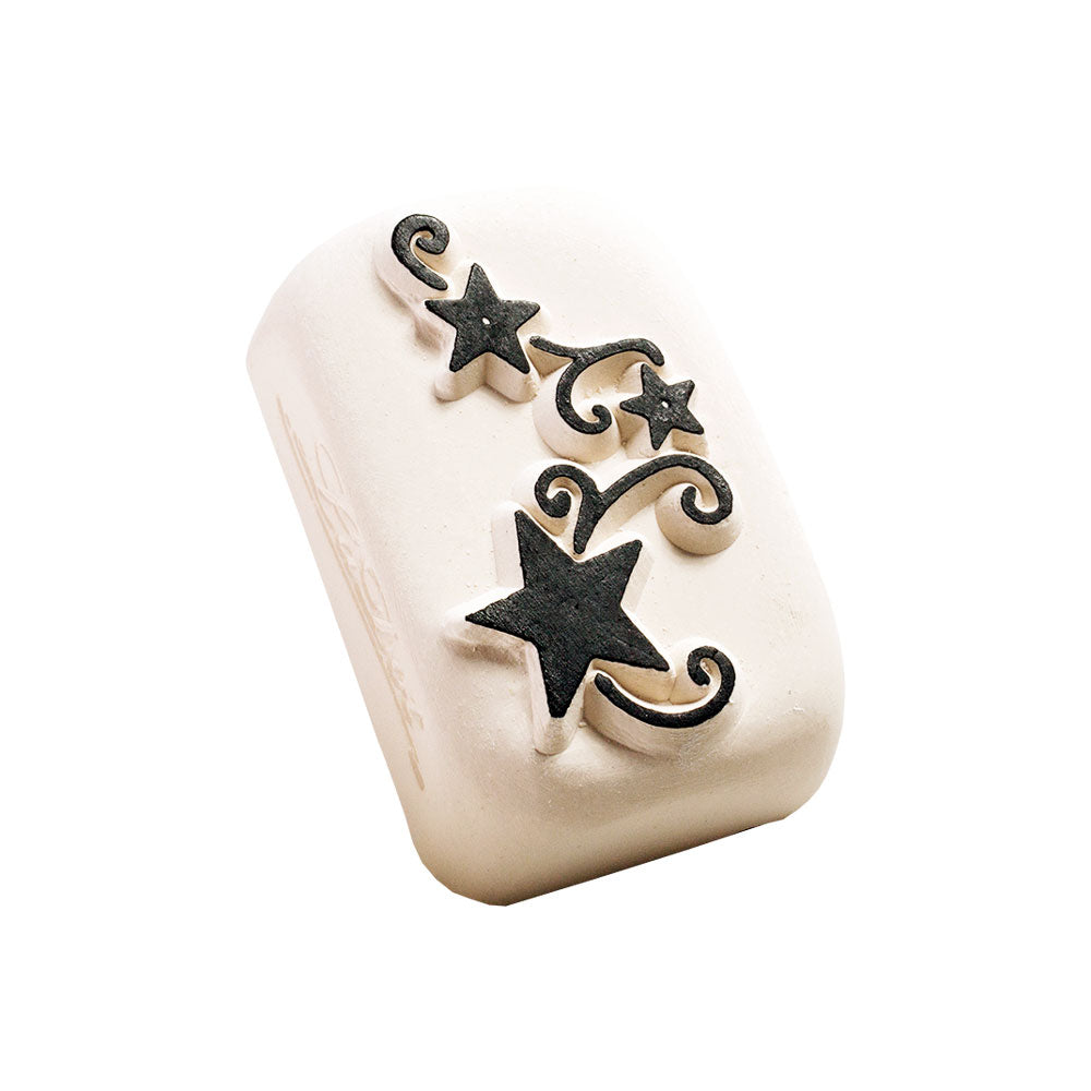 LaDot Tattoostempel-Set Sterne mit Strasssteinen (Set 4) - kinder-druckerei.de