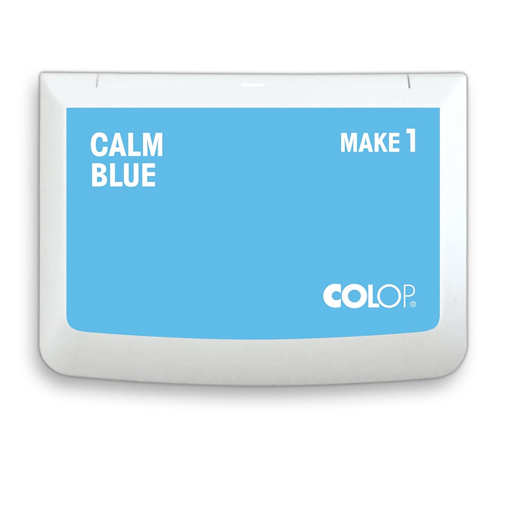 COLOP MAKE Stempelkissen hellblau (calm blue)