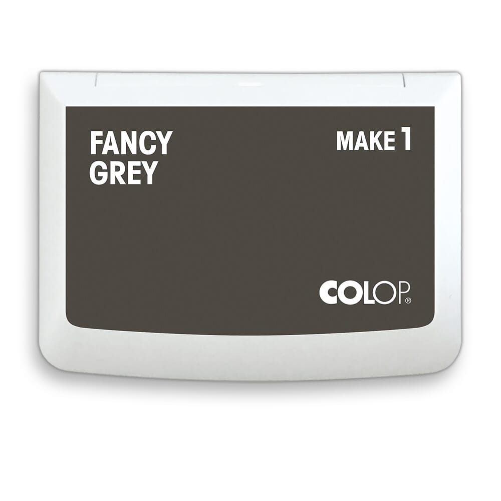 COLOP MAKE Stempelkissen grau (fancy grey)