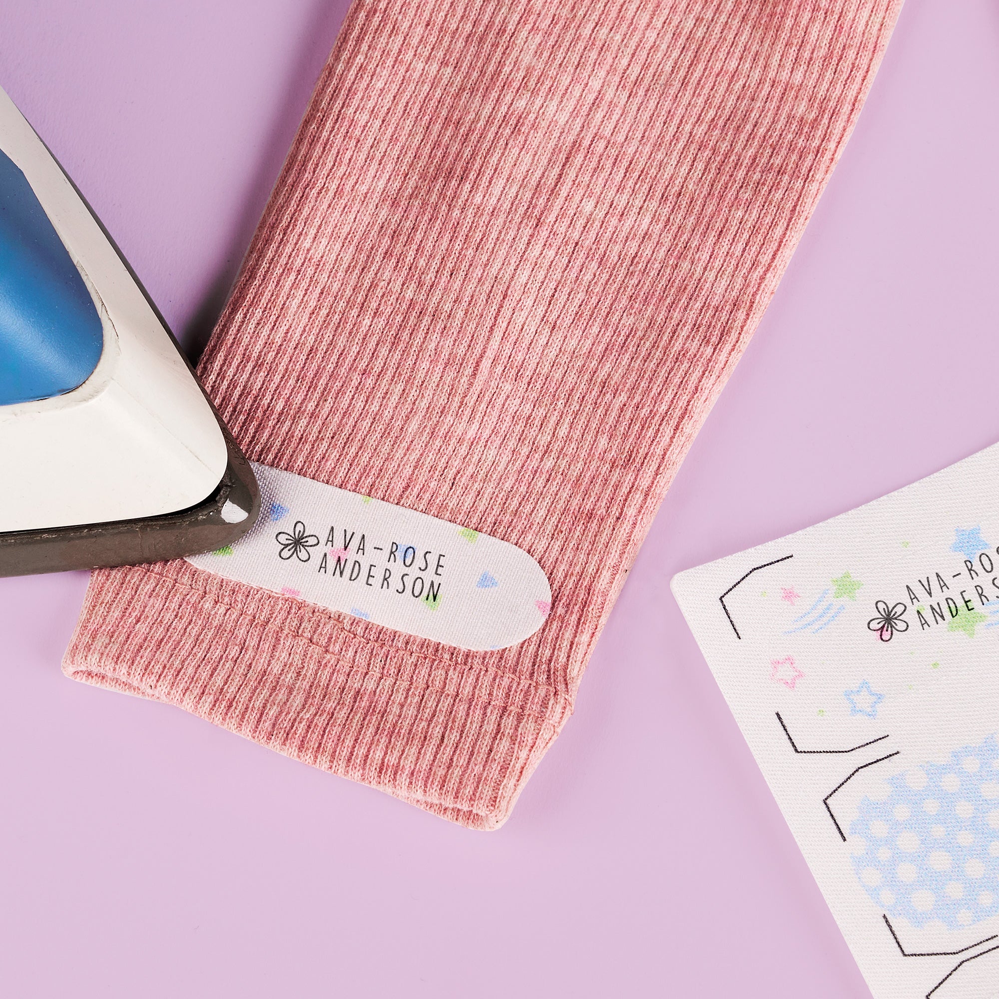 Colop Marky Aufbügeletiketten (28 Etiketten) - kinder-druckerei.de